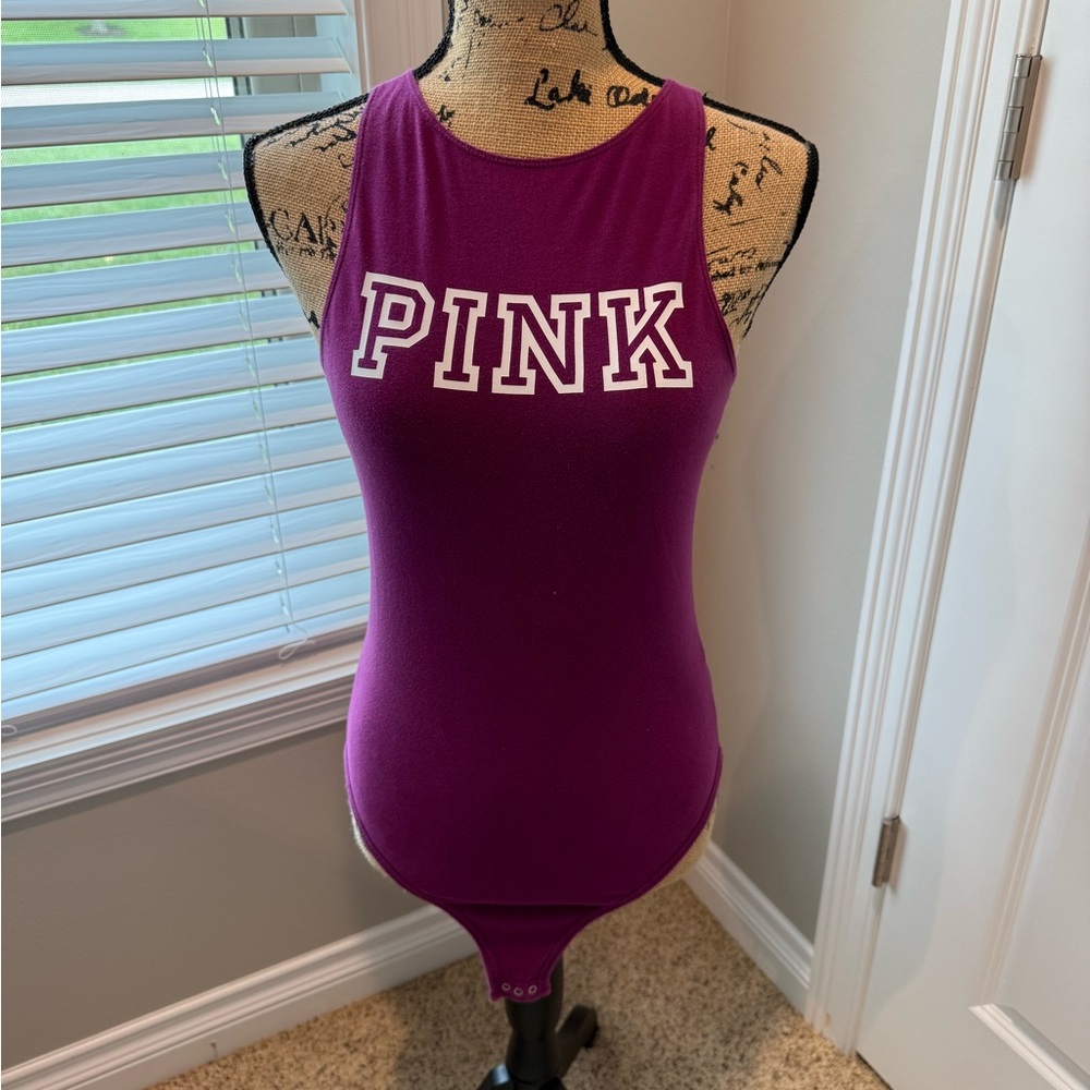 PINK Victoria's Secret Women's Purple Bodysuit